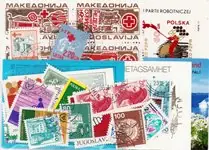 Europese uitgiften - Postzegel pakket - Gestempeld Bezpieczna płatność