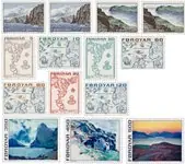 Tylko dziś Faeröer 1975 - AFA 1-14 - Postfris