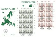 Premium Faeröer 1980 - AFA 47-48 - 1e dag-envelop met Velletje