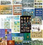 Rabat Faeröer 2001-2007 - 23 souvenirvelletjes en velletjes - Postfris