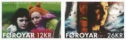 Faroe Islands - 125 years of film - Postfrisse serie van 2 Popularny