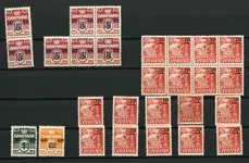 Faeröer - Collectie op 1 insteekkaart - Ongebruikt/postfris Oferta