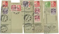 Oferta Faeröer - Provisionals op afknipsels - Gestempeld