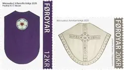 Faroe Islands - Liturgical vestments II - Postfrisse serie van 2 Bezpieczna płatność