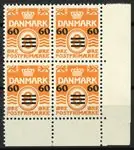 Faroe Islands -Blok van 4 AFA 6A - Postfris Tani