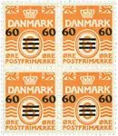 Popularny Faroe Islands -Blok van 4 AFA 6B - Postfris