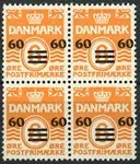 Faroe Islands - AFA 6A - Postfrisse blokken van 4 Premium