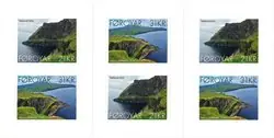 Rabat Faroer - Landschap Skalhövdi zk - PB - Postfris boekje met zelfklevende postzegels