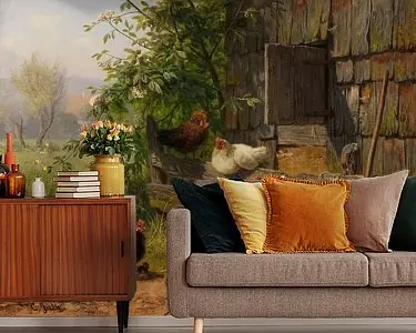 Kippenboerderij, Carl Jutz Rabat