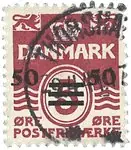 Faroer 1940- AFA 5A - Gestempeld Wysoka jakość