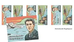 Faroer Islands - Beroemde piloten - Postfris boekje Wyprzedaż