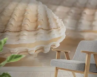 Kup teraz Vakantiegevoel in pastelkleuren: Een schelp van een boormossel