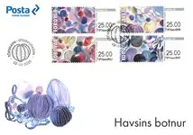 Faroer Islands - de diepte van de oceaan - Frankeerlabels - FDC Szybka dostawa