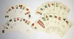 Faroer Islands - Ongeveer 38 verschillende enveloppen - gestempeld Zwrot pieniędzy