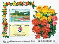 FBF16 Salon du Timbre bloc-feuillet Nowość