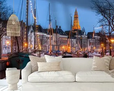 Sfeervol Hoge der A bij Avond Ekspresowa dostawa