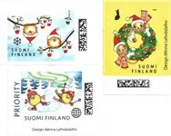 Finland - Christmas 2023 - Postfrisse serie van 3 Popularny