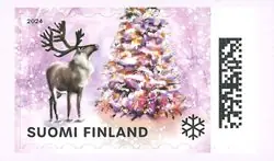 Finland - Christmas 2024: Tree - Postfrisse postzegel Ostatnia szansa