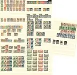 Oferta Finland - Dubbelen verzameling op 5 insteekbladen