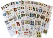 Finland - Dubbelenpakket met FDCs met blokken van 4 Zamów teraz