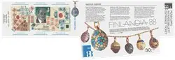 Oferta limitowana Finland - Faberge met overdruk Finlandia 2017 - Postfris boekje, oplage slechts 6.000