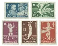 Wyprzedaż Finland - LAPE 336-340 - Postfris