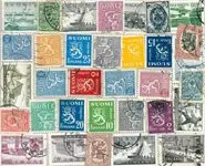 Finland - Postzegelpakket - 32 verschillende gestempelde postzegels Kup teraz
