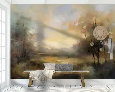 Zamów teraz Abstract landschap " I love nature"