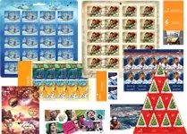 Premium Finland 2011-2014 - 10 verschillende complete velletjes - gestempeld