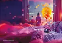 Frankrijk - #NFTimbre 2.2 - Crypto postzegel Oryginalny