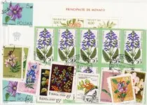 Flora - Postzegel pakket - Gestempeld Nowość