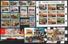 Ostatnia szansa Formule I - 4 souvenirvelletjes en 16 postzegels 1967-2009 - Postfris