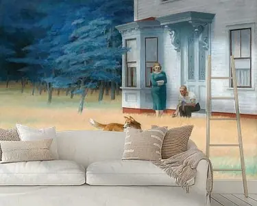 Oryginalny Avond in cape cod, Edward Hopper