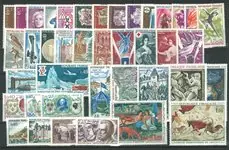 Autentyczny Frankrijk - 1968 - 40 postfrisse postzegels