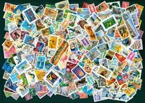 Autentyczny Frankrijk - 600 gestempelde zegels