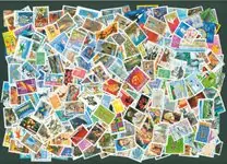 Frankrijk - 800 gestempelde zegels Oryginalny