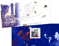 Frankrijk - Boris Vian - Postfris souvenirvelletje in folder Tylko dziś