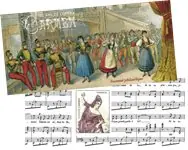 Frankrijk - Carmen Opera 150 jaar - Postfris souvenirvelletje in folder Tani