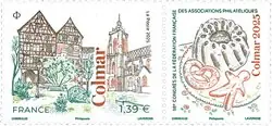Oryginalny Frankrijk - Colmar - Postfrisse postzegel