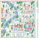 Kup teraz Frankrijk - Europese hoofdstad: Vilnius - Postfris souvenirvelletje