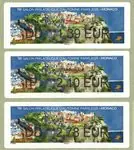 Frankrijk - Frankeer labels Salon d'automne 2025: Monaco - Frankeerlabels Oryginalny