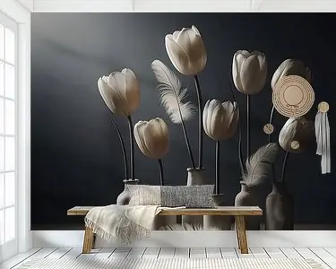 Zwrot pieniędzy Stilleven van tulpen