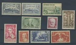 Frankrijk - Jaarset 1935 - Postfris Niska cena