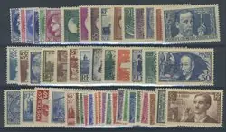 Frankrijk - Jaarset 1938 - Postfris Premium