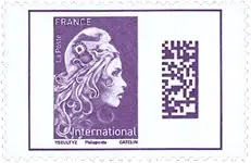 Frankrijk - Marianne - Paars - Postfrisse postzegel Tylko dziś