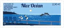 Frankrijk - Nice VN Ocean Conference 2025 - Postfrisse postzegel Szybka dostawa