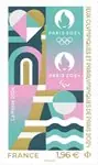 Frankrijk - Olympic Games Paris 2024 - Postfrisse postzegel Zwrot pieniędzy