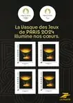 Frankrijk - Olympic Games Paris 2024: Cauldron - Postfris souvenirvelletje Niska cena