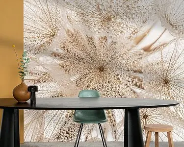 Nowość Landelijke rust: Druppels aan een pluizenbol