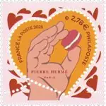 Frankrijk - Pierre Herme Paris macaron heart - Postfrisse postzegel Rabat